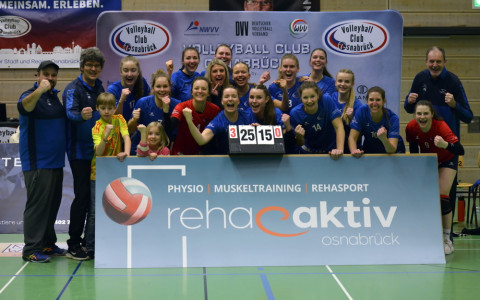 Volleyball | 3:0 - Der VC Osnabrück gewinnt gegen den TV Cloppenburg